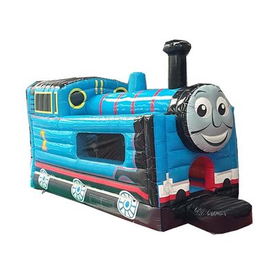 Como imagem Thomas Little Train Castelo de salto com Slide Combinado Castelo Inflavel Com Slide