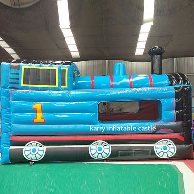 Como imagem Thomas Little Train Castelo de salto com Slide Combinado Castelo Inflavel Com Slide