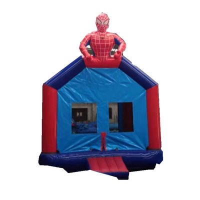 CE Blower Incluído Homem-Aranha Bouncer Inflável Custom Commercial Bounce House