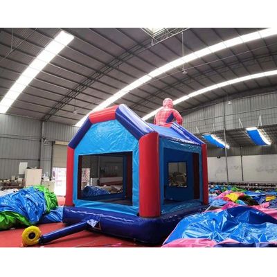 CE Blower Incluído Homem-Aranha Bouncer Inflável Custom Commercial Bounce House