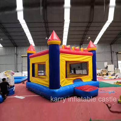 Comercial Crianças Adultos Inflável Casa de salto com sopro de ar divertida Explodir Trampolim