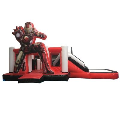 KR-BH610 Super Herói 3D Homem-Aranha Crianças Inflável Bouncer Salto Castelo