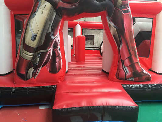 KR-BH610 Super Herói 3D Homem-Aranha Crianças Inflável Bouncer Salto Castelo
