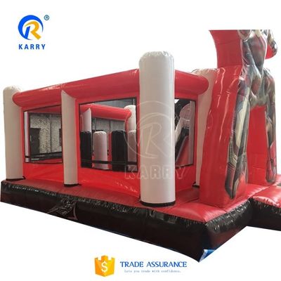 KR-BH610 Super Herói 3D Homem-Aranha Crianças Inflável Bouncer Salto Castelo