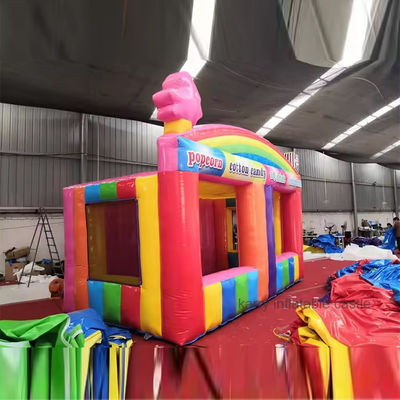 Festa imperdível aluguel comercial crianças concession stand com inflável castelo saltável