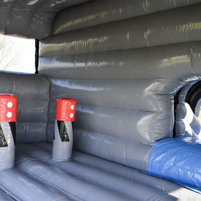 Unisex inflável castelo de salto com escorrega O último KR-BH610 inflável bumper car