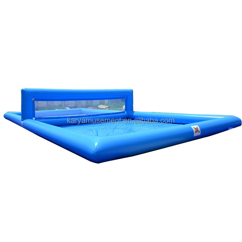 Características PORTABLE Balão inflável playground para crianças e adultos 15m PVC voleibol piscina