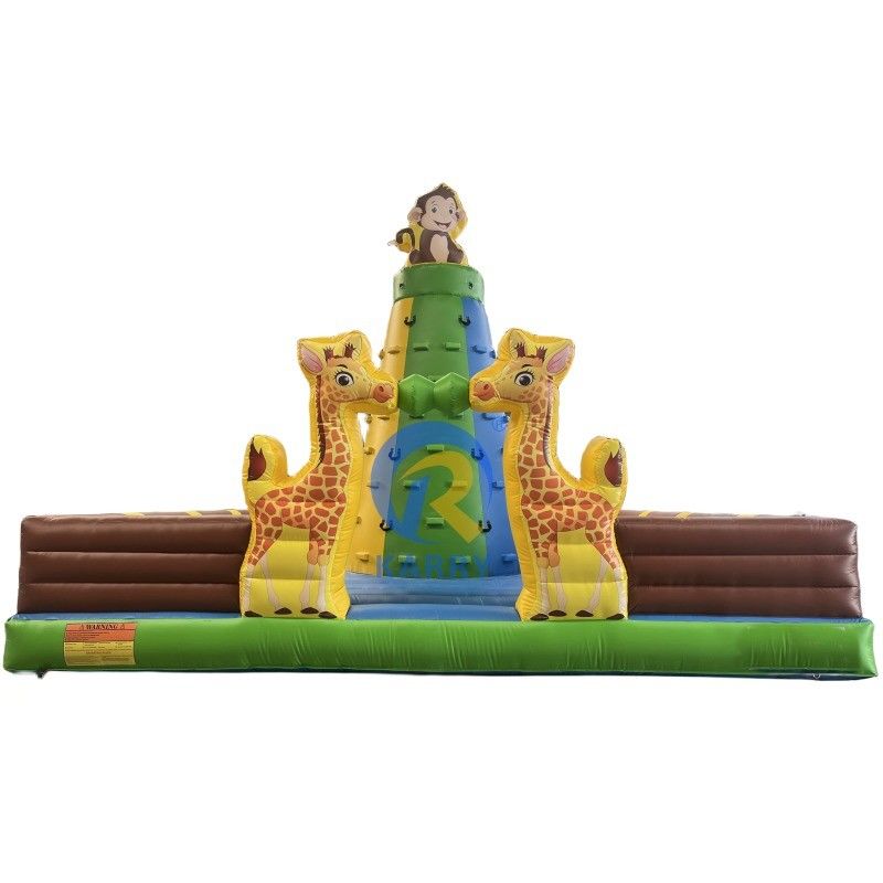 Jogos de Parque de diversões Jogos de salto de escalador inflável com sopro e cor personalizada