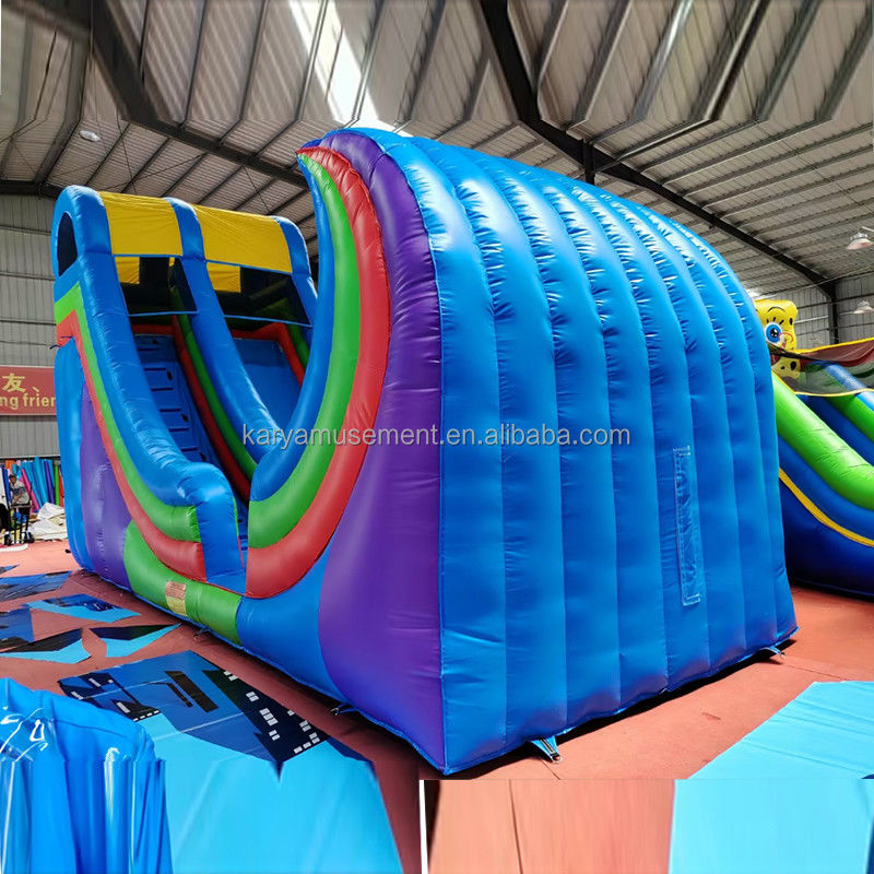 Aventura Interior e Externa Aguarda 34ft Balão Inflavel de Ondas Oceânicas Deslizamento de Água para Adultos