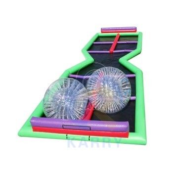 Baloiça Zorb inflável de brinquedo esportivo de plástico para adultos em jogos aquáticos ao ar livre