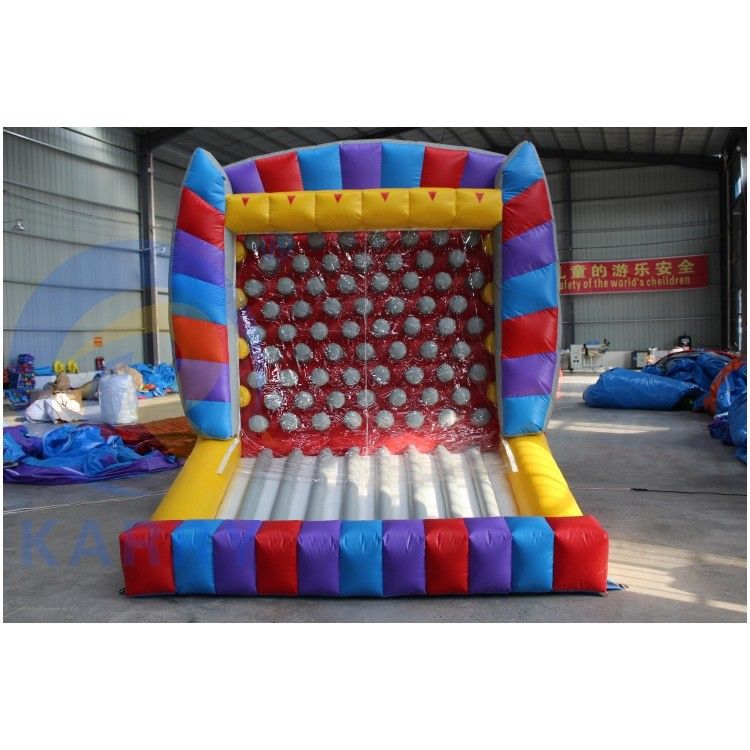 Jogo Desportivo Inflavel Laranja Personalizado para a Família Shoot Carnaval e Score Fun