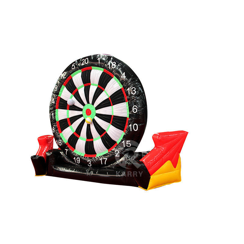 4.5m Interativo Inflável Football Dart Boards para crianças e adultos cor personalizada