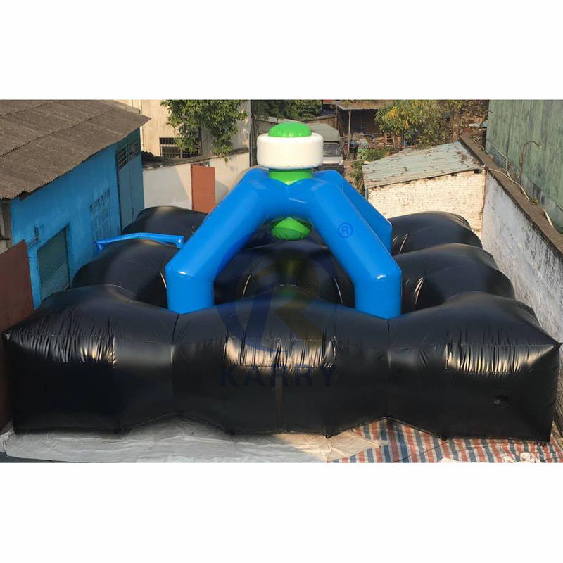 Arena de tags laser de PVC inflável personalizada para jogos esportivos interativos