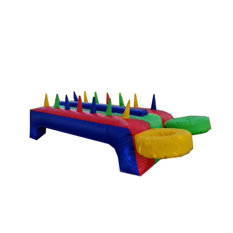 Bola de ar inflável de mesa colorida para jogo interativo de batatas quentes em aluguel de festa