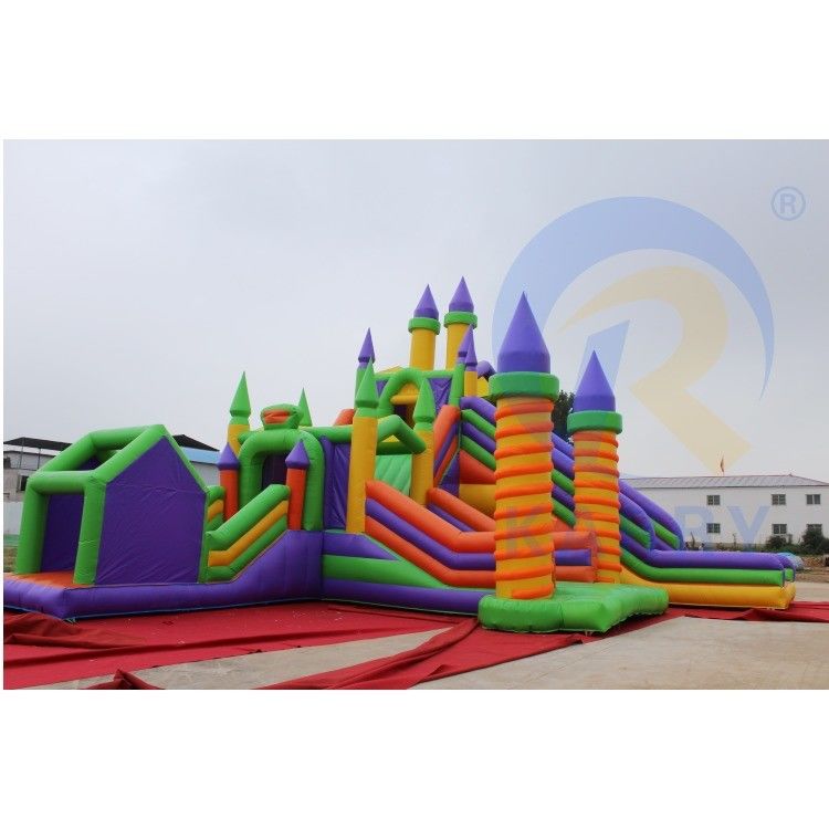 Casa de salto para adultos para parque de diversões ao ar livre