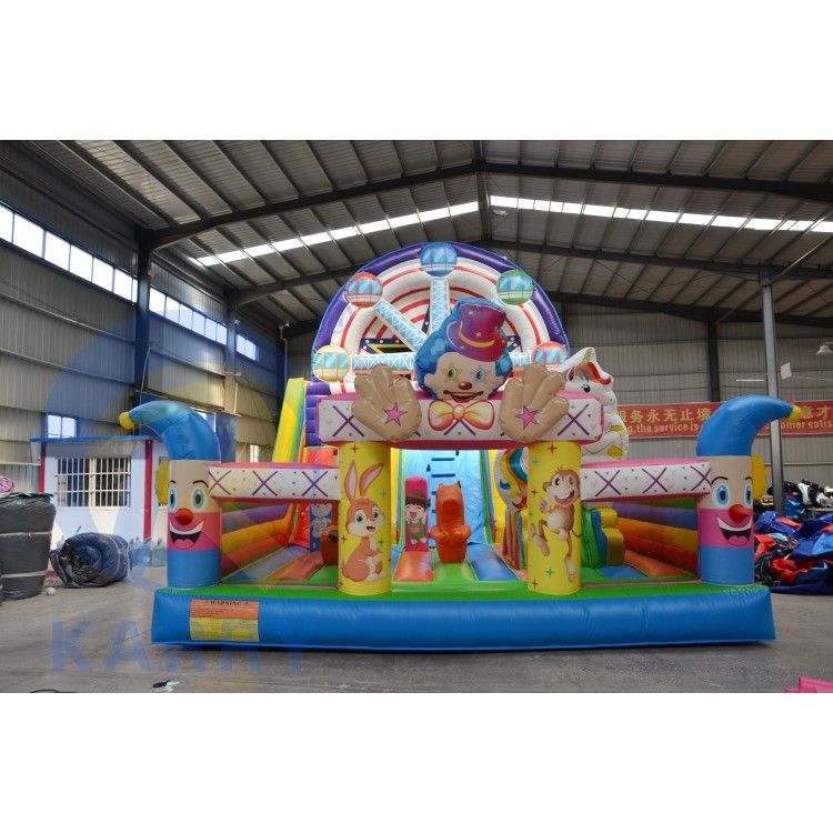 CE Blower e Acessórios de Reparo Incluído Castelo Slide Combo para Castelo de Salto Inflavel