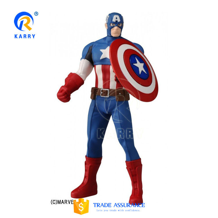 Procurando um PVC durável Super-Herói Marvel Inflavel Capitão América Não procure mais