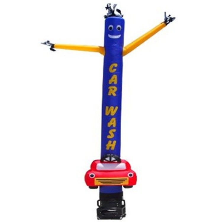 Multicolor Air Dancer Man EN71/CE Certificado Lavar Automóveis Homem de Ondas de Céu Inflável