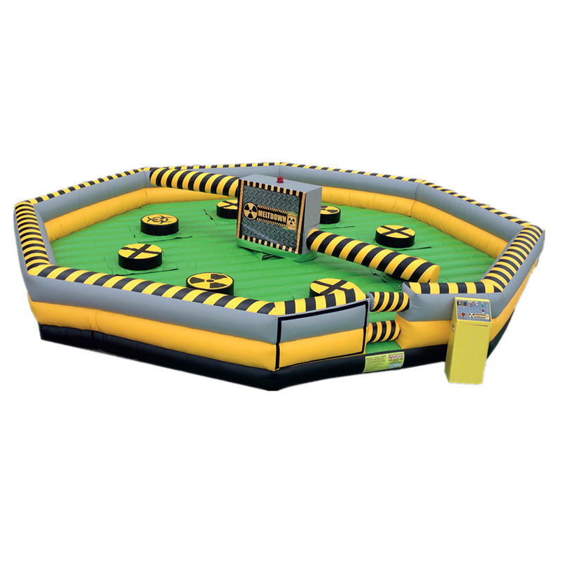 Jogos interativos infláveis de cores personalizadas Meltdown Saltador mecânico para adultos