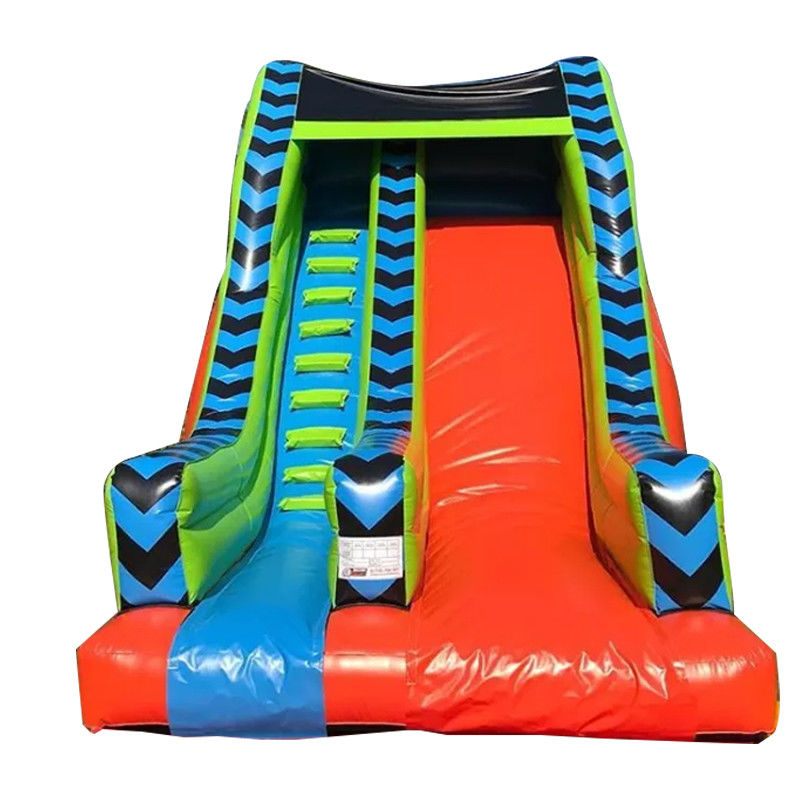 Parques aquáticos PVC comercial TOXICO DROP MEGA Slide inflável para inflável seco ou molhado