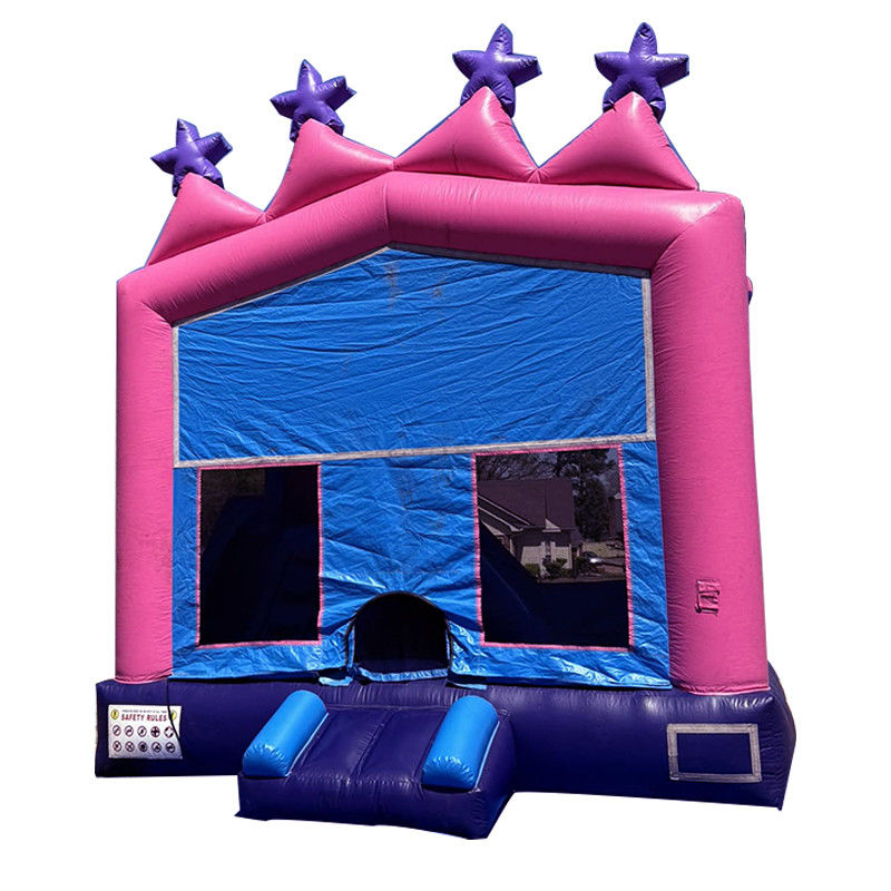 Grande portavel 0,55mm PVC Vinil lonas de fora ou interior inflável Combinado Jumping Castle