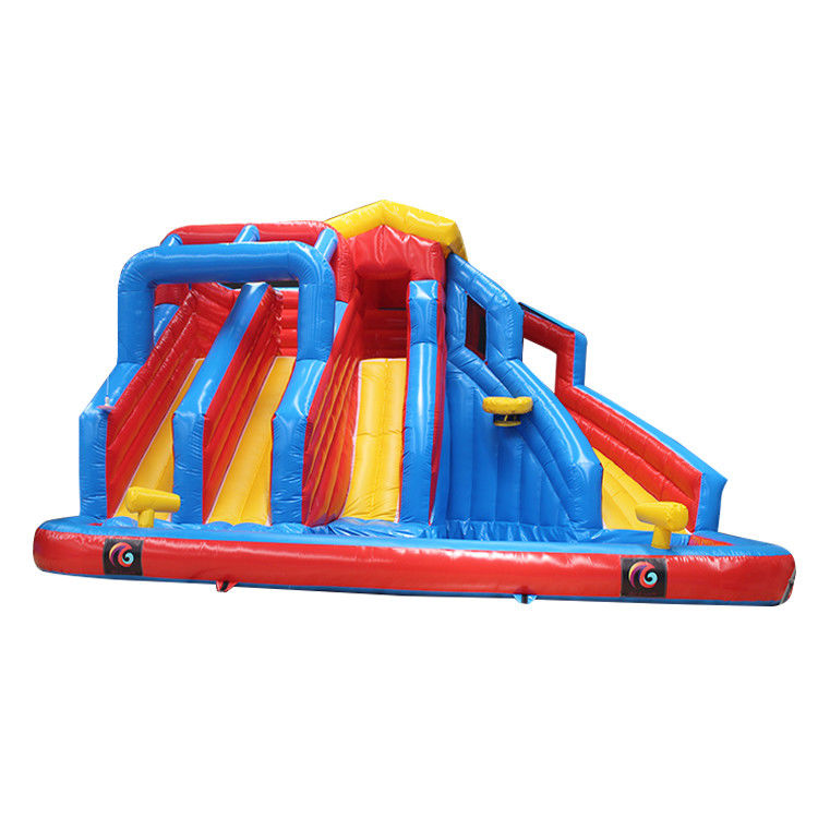 Deslizamento de água N Soak Splash Park Mais popular Banzai Inflável Permissível Passageiro 5-10