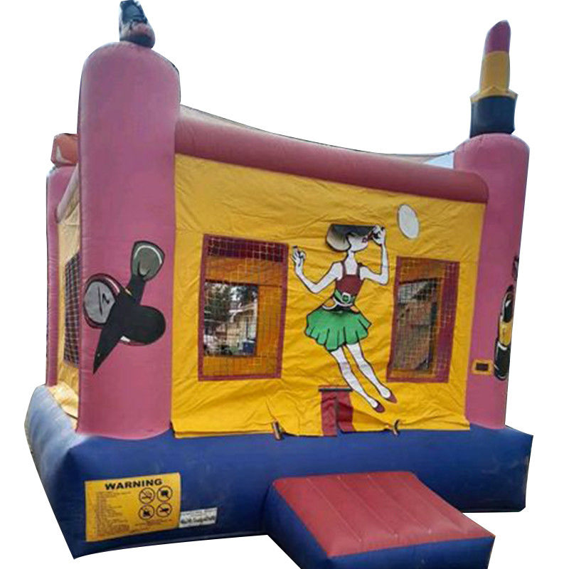 Acessórios Unisex Princesa Casa do Castelo Rosa Inflável Para Crianças Tema da Festa de Aniversário
