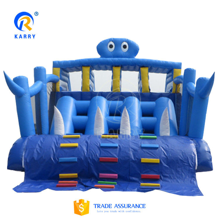 Parque de cores personalizado Slide de água inflável Divertimento lúdico e imaginativo garantido