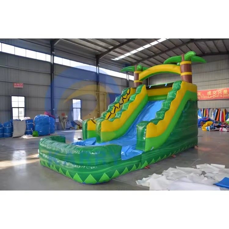 4X9M Tamanho PVC D Slide inflável para o exterior para Parque de entretenimento Acessórios sopro de ar
