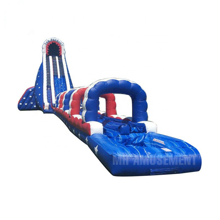 Equipamento para parques de diversões Joguinho inflável para o exterior Slide aquático Capacidade máxima 100-500 kg PVC