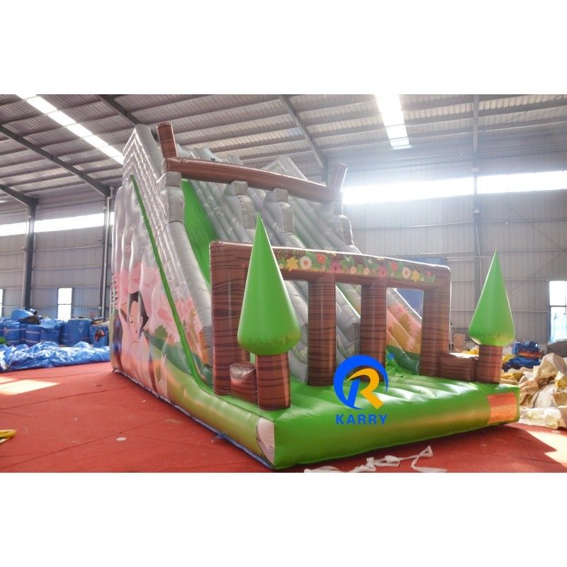 Eventos Parque aquático Slide de salto inflável para crianças e adultos tamanhos opcionais 9 * 4.5