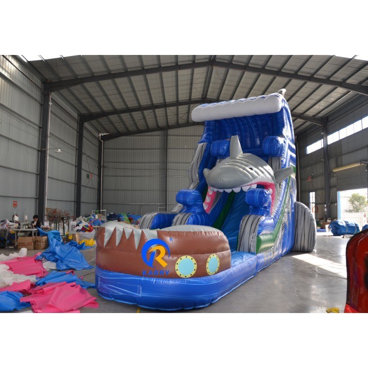 Capacidade máxima 100-500kg Slide seco inflável quente para crianças e adultos