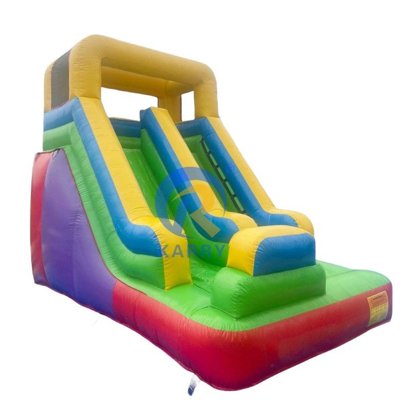 Capacidade máxima 100-500 kg Slide inflável pequeno Castelo de segurança para aluguel de festas infantis