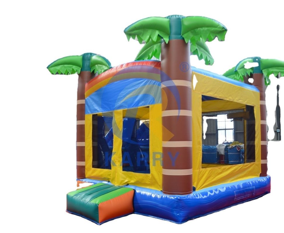 Promoção de eventos comerciais facilitada com o castelo inflável de brinquedos florestais