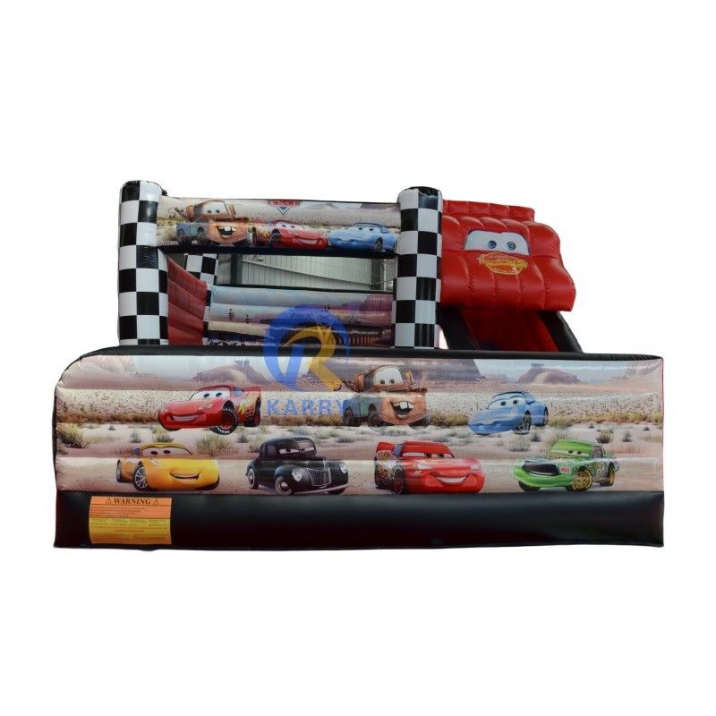Logotipo personalizado Aceitável Slide de castelo saltável para equipamentos de shopping e jogos ao ar livre das crianças