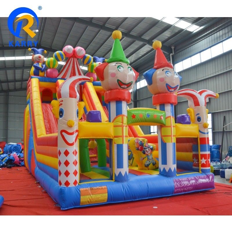 Unisex Kids Castelo salto com escorrega de água e lona de PVC Casa salto inflável Combo