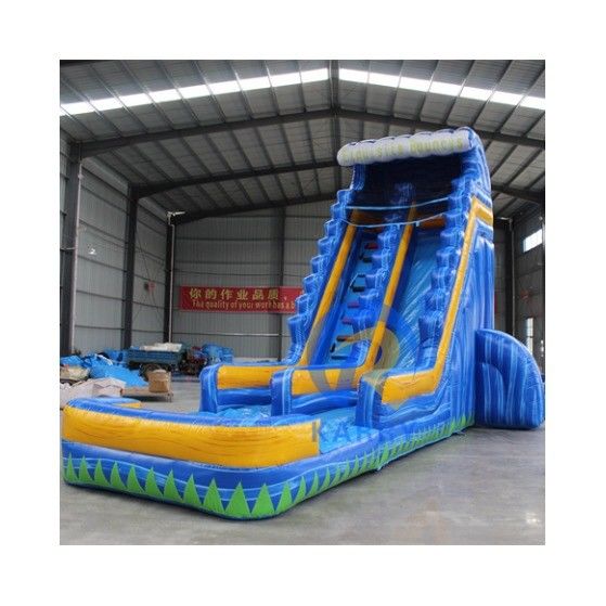 CE 220v-240v ou 110v-120v Tamanho personalizado Slide de água inflável para diversão de festa de verão