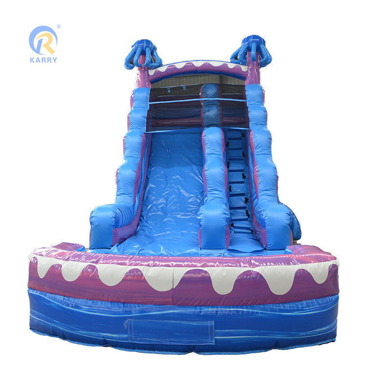 Jump Castle Bouncer para adultos Big Blue Jellyfish Magic Design 5 a 10 passageiros permitidos