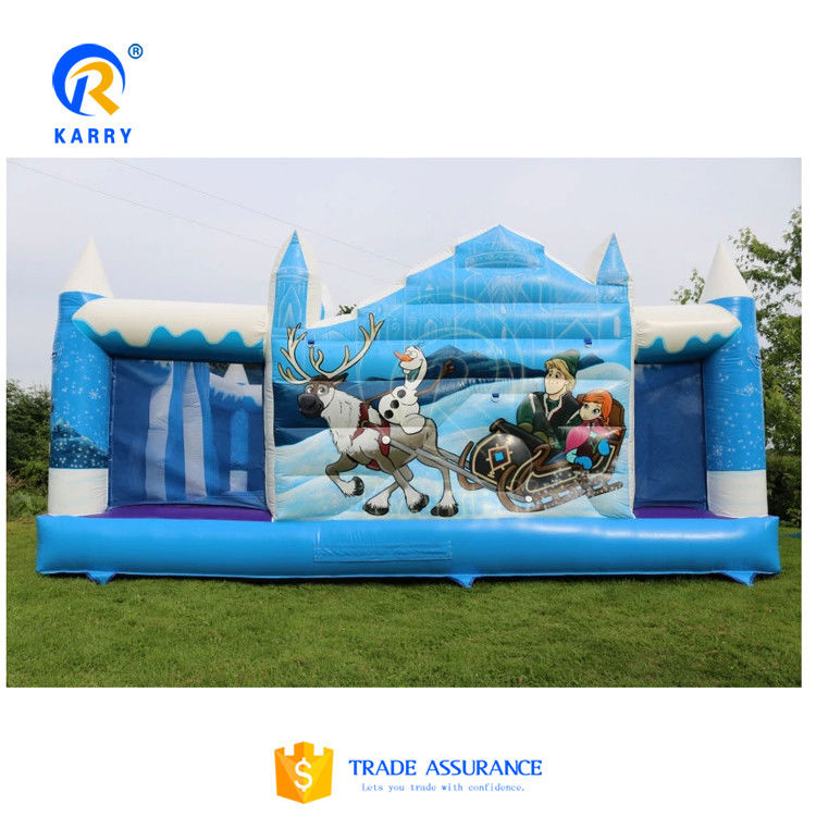 Castelo inflável de PVC unisexo para adultos Castelo de salto engraçado Slide Combo Jumping House