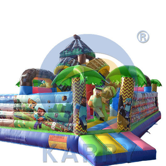 Blower CE e acessórios de reparação incluídos jogos infláveis de topo casa de salto para crianças