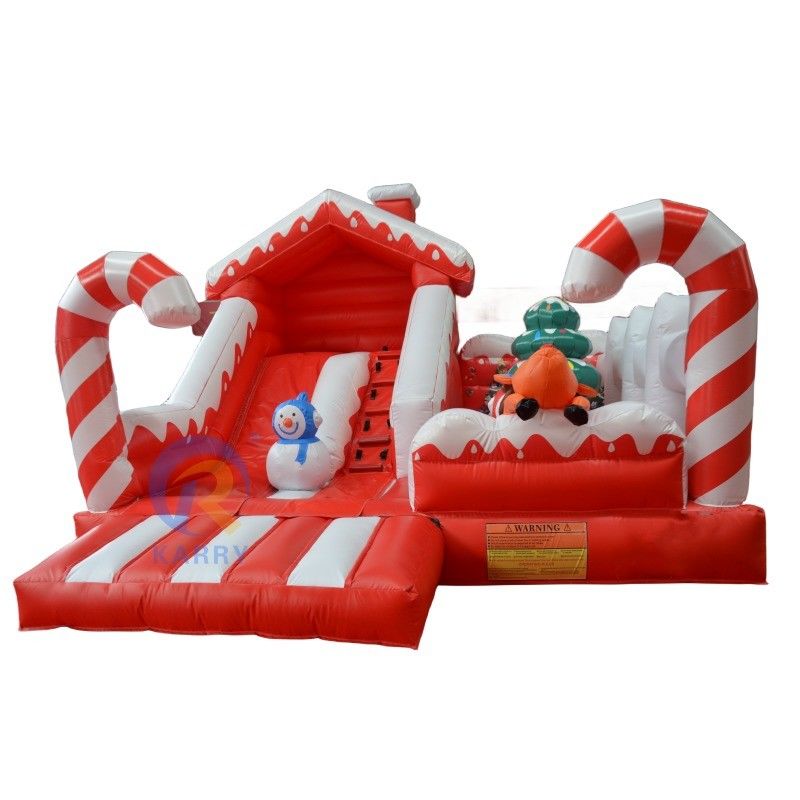 Casa de salto inflável de Natal para crianças