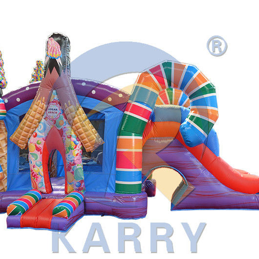 Girls Candy House Inflatable Bounce House Uma obrigação para o negócio de aluguer de festas