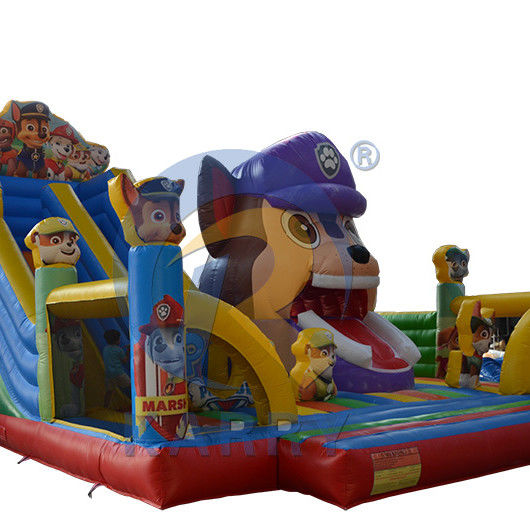 Combo de casa de saltos de festa Slide inflável com deslizamento de água do castelo e kits de reparo