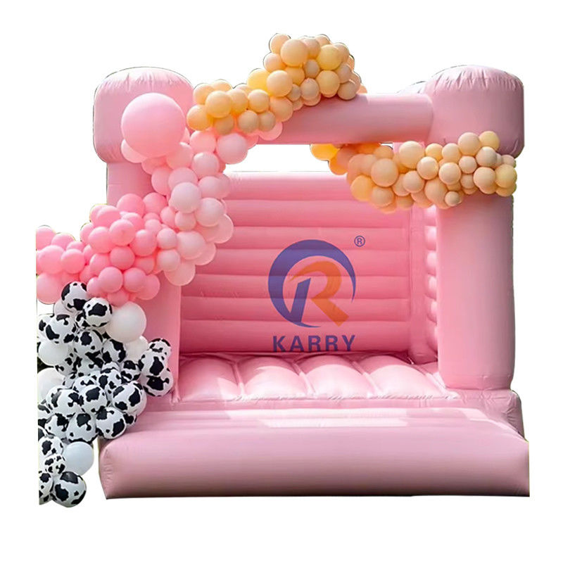 Festa de casamento unisex Castelo de saltos com decoração de balão Equipamento de aluguer e sopro
