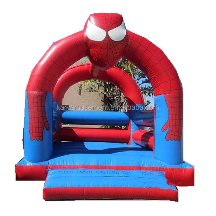 14 Anos de Super-Hero Homem-Aranha Casa Inflável de Salto Piscina de Salto com Design de Piscina
